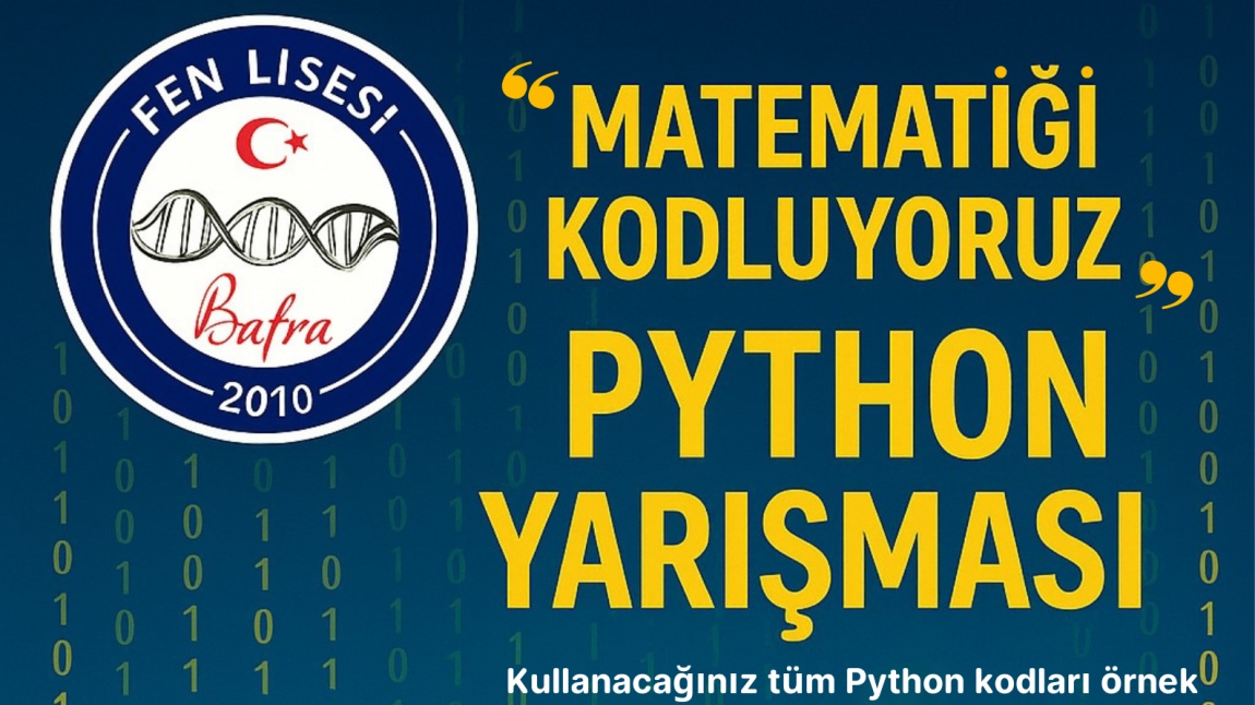 Bafra Fern Lisesi'nde 